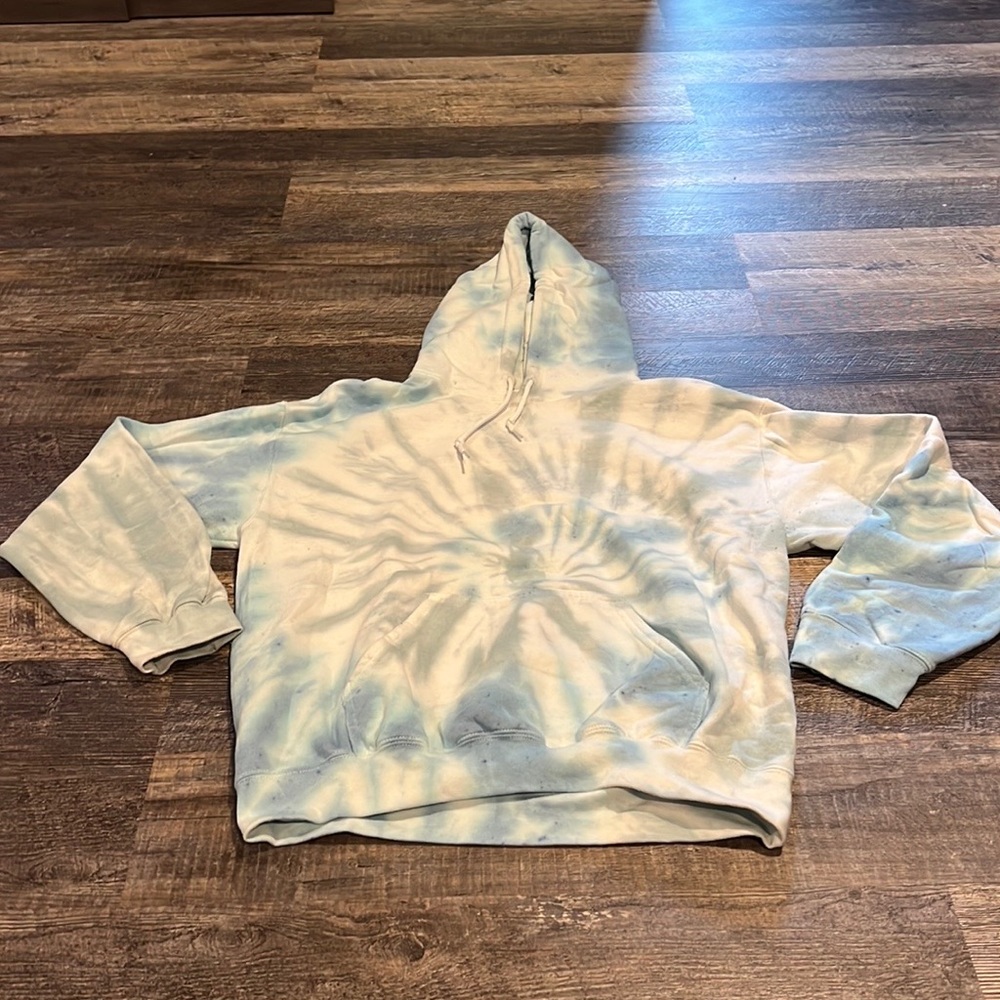 Brown Dyed Girl Tie Dyed Hoodie